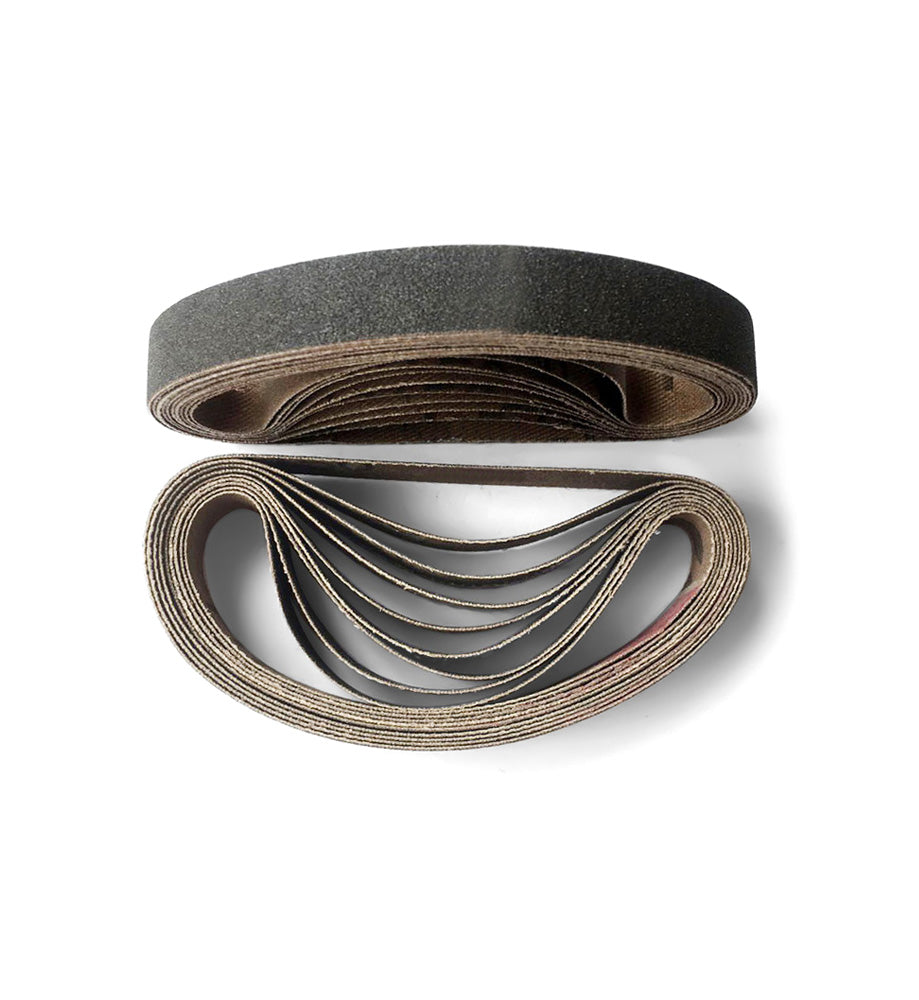 VSM Silicon Carbide CK721J Brown J-Polyester Flexible Abrasives Belt for Stainless Steel Grinding