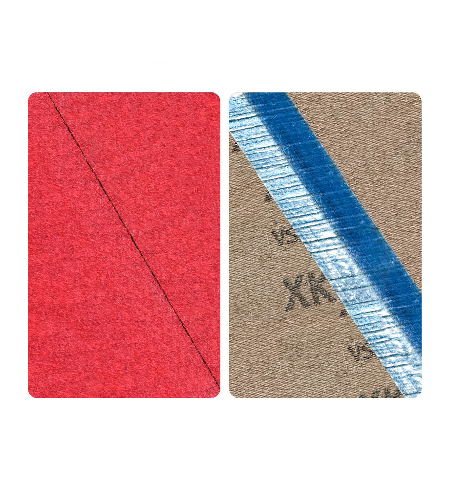 VSM Abrasives Ceramic XK870X Sanding Belt 60 80 Grit Red X-Polyester