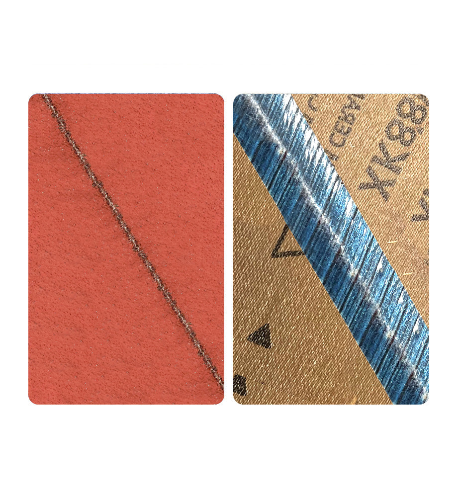 VSM Abrasives Ceramic XK880Y Sanding Belt 60 80 Grit Red-brown Y-Polyester Very robust