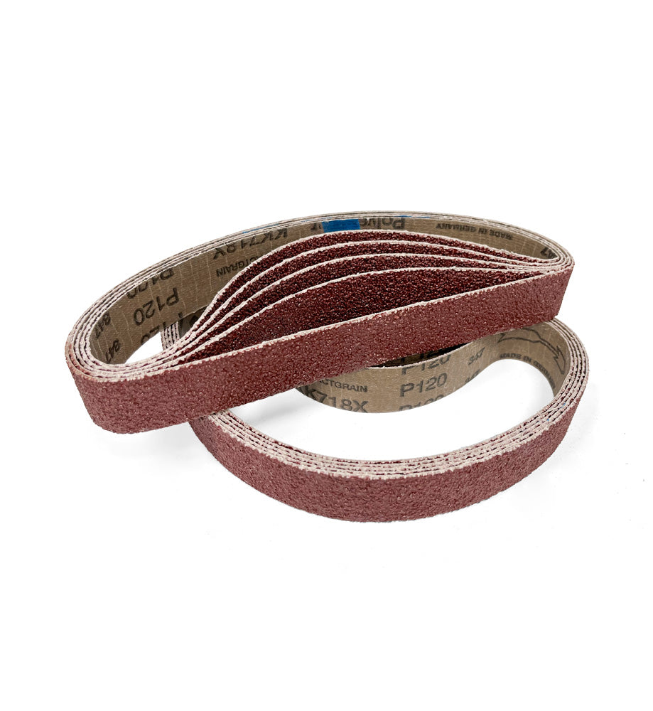 VSM Compactgrain KK718X Alumina Granules Red-Brown X-Polyester Robust Sanding Belt