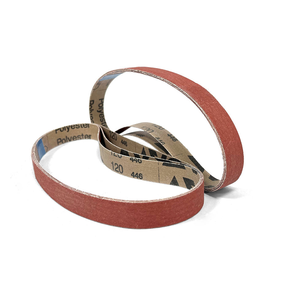 VSM Abrasives Ceramic XK880Y Sanding Belt 60 80 Grit Red-brown Y-Polyester Very robust